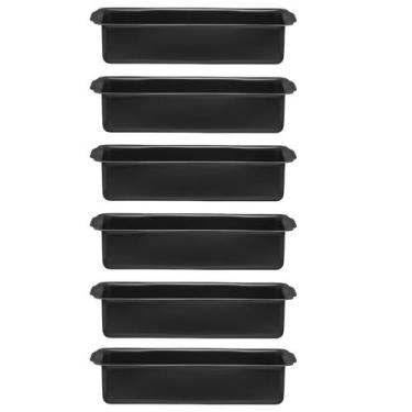 Imagem de Assadeira De Pão Retangular Grande Antiaderente 2L 06 Un - Marcolar