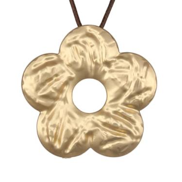 Imagem de joymiao Colares Boho para mulheres, cordão com pingente, colar longo de prata, vintage, suéter, joias hippie, presentes para mulheres e meninas, Couro sintético, Sem Pedra Preciosa