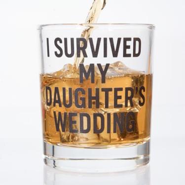 Imagem de VIOZOFA Presentes do pai da noiva, presentes de casamento para o pai da noiva, noivo, presente de chá de panela para o pai, presente de noivado para o pai da noiva, copo de vidro de uísque engraçado