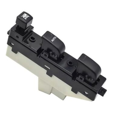 Imagem de JicSuXi Botão do interruptor do vidro elétrico substitui diretamente o interruptor de controle mestre vidro lado motorista para SB2 Terios J100 1997 Terios