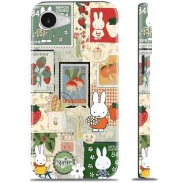 Imagem de MERRO Capa para iPhone 16e - Compatível com carregamento sem fio - Capa rígida de camada dupla e capa de silicone - Capa protetora para celular com lindos designs de flores silvestres para mulheres