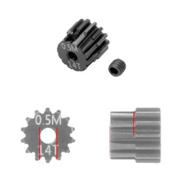 Imagem de Engrenagens De Motor PYFORE M0.5 13T-27T Pinhão Com Abertura De 2mm Pa