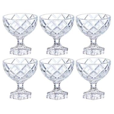 Imagem de Taças de Sobremesa em Vidro Pineapple 170mL 6 Peças - Hauskraft