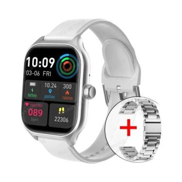 Imagem de Relógio Inteligente Feminino Com Tela AMOLED Monitor De Saúde De Frequ