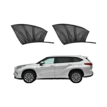 Imagem de Conjunto Premium De 4 Peças Para Tela De Janela De Carro Rede Mosquite