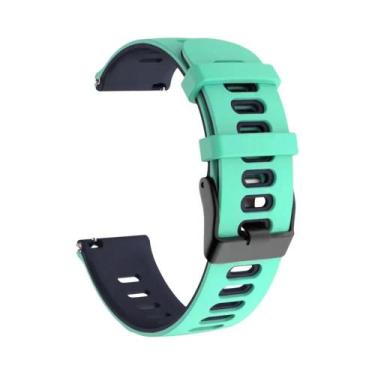 Imagem de Pulseira De Silicone Respirável Para Amazfit Bip 6 5 6/GTS/GTR 20mm 22