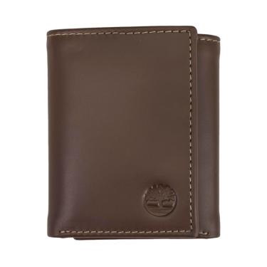 Imagem de Carteira masculina Timberland, couro legítimo, marrom (Hunter), tamanho único