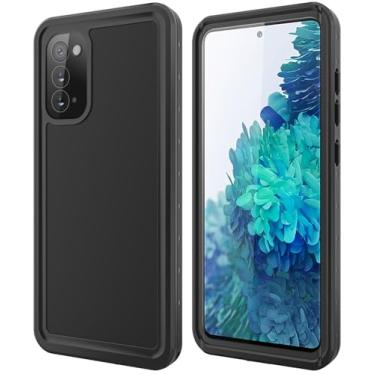 Imagem de ibelief Capa para Samsung Galaxy S20 Plus, à prova d'água, com protetor de tela embutido, à prova de choque, à prova de poeira, capa de proteção total para Galaxy S20+ 6,7 polegadas, preta