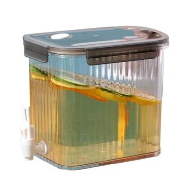 Imagem de Alomejor 3.5l Distribuidor de Bebidas Recipiente, Chaleira Fria de Grande Capacidade Com Torneira Feita de Plástico para Casa