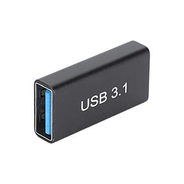 Imagem de Generic Tipo C Fêmea para USB3.1 Um Adaptador Fêmea Conversor USB Eficiente para Extensão Rápida de Transferência de Cabo de Dados, Liga de Alumínio Durável para Downloads Rápidos de Arquivos