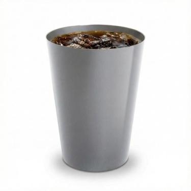 Imagem de Copo Acrílico Luxo 200ML Lavável C/ 10uni Copo Para Sucos Refrigerante