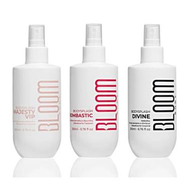 Imagem de Kit Bloom Body Splash Bombastic+ Divine+ Majesty Vip 200ml