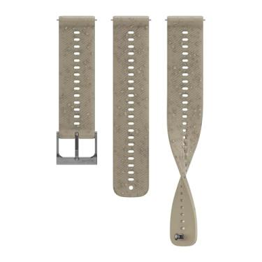 Imagem de SUUNTO Pulseira de silicone ATH6 S+M de 22 mm, compatível com oceano, vertical, corrida, Race S, 9 Peak Pro, 9 Peak e 5 Peak, projetada para todos os esportes (ao ar livre), cinza cascalho