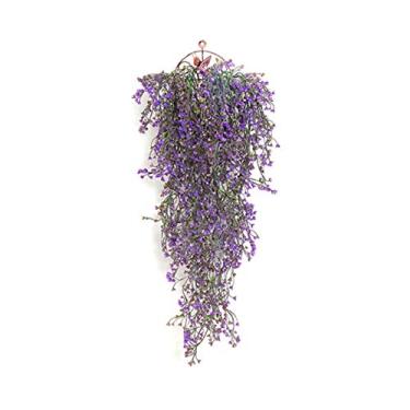 Imagem de Zopsc Parede Realista Pendurado Almirantado Salgueiro Decorativo para Escritório Sala de Estar 77cm Plástico Verde Ambiente (#4)