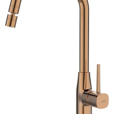 Imagem de Misturador Monocomando para Cozinha e Gourmet de Mesa com Bica Móvel Redondo Mônaco Jiw...