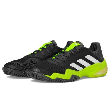 Imagem de adidas Barricade 13 Tênis masculino, Preto/Zero Metálico/Limão Lúcido, 45