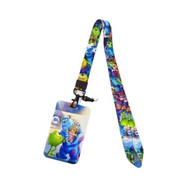 Imagem de Cordão De Identificação Monsters University Disney, Porta-Crachá Para 