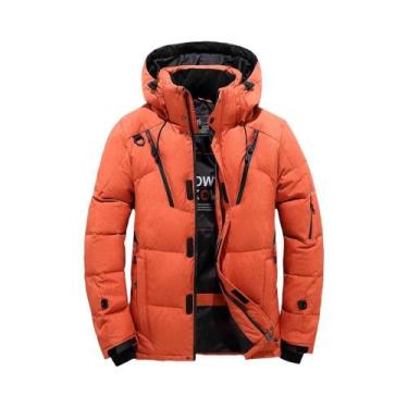 Imagem de Jaqueta De Inverno Masculina Leve E Quente Com Gola Destacável, Casual