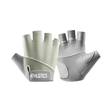 Imagem de Luvas De Ciclismo Sem Dedos Unissex Respiráveis Para Treino Na Academi