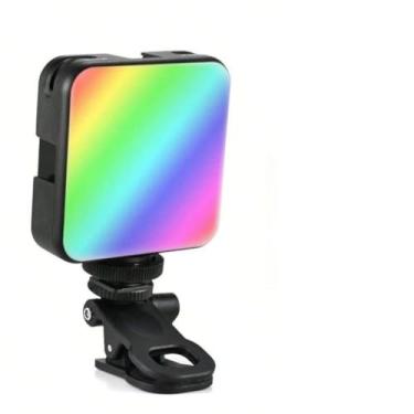 Imagem de iluminação noturna para fotografia、led de preenchimento portátil、luz de vídeo fotográfica