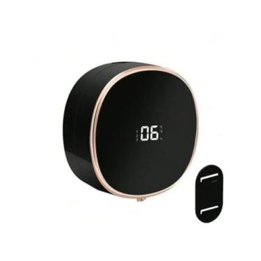 Imagem de Dispenser Automático Sabonete Líquido Parede Sensor Infravermelho Inteligente Sem Toque Recarregável USB Ideal para Banheiro e Cozinha Moderna