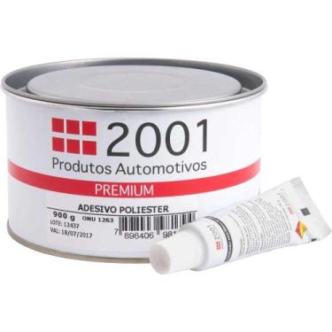 Imagem de Massa de Poliéster Cinza, 0,9 kg, 2001 OstenVonder