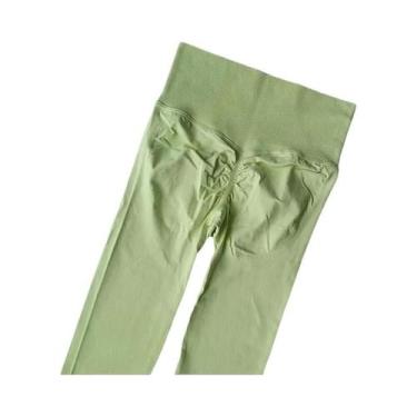 Imagem de Calças De Yoga Femininas De Cintura Alta Com Controle De Barriga, Efei