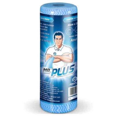 Imagem de Pano Multiuso Mr.plus Mini Azul 25m X 30 Cm