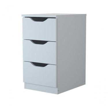 Imagem de Gaveteiro Com 3 Gavetas Multivisão Branco