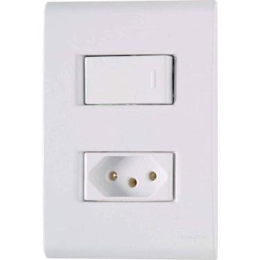 Imagem de Interruptor Simples Tomada 10a 250v - Tramontina