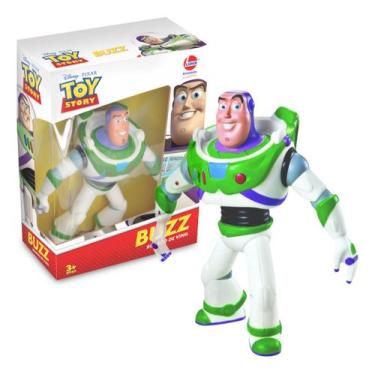 Imagem de Boneco Buzz Lightyear Toy Story Articulado De Vinil Disney - Lider