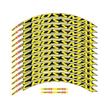 Imagem de Adesivos De Roda MAVIC CROSSMAX SL pro MTB De 17mm, Decalques Para Bic