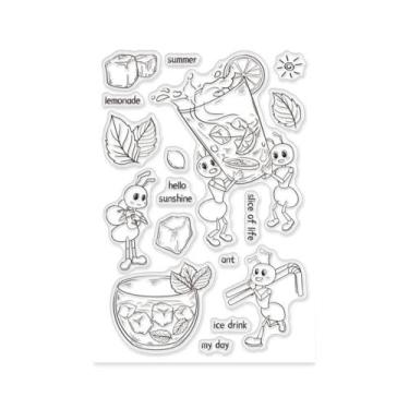 Imagem de Carimbos Transparentes Vintage Para Scrapbooking DIY: Fundo De Janelas