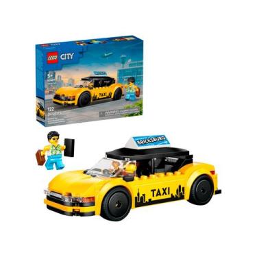 Imagem de LEGO City Taxi Amarelo 60487 122 Peças