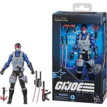 Imagem de Gi Joe Classified Series Elite 165 – G.I Joe Snake Eyes – Hasbro