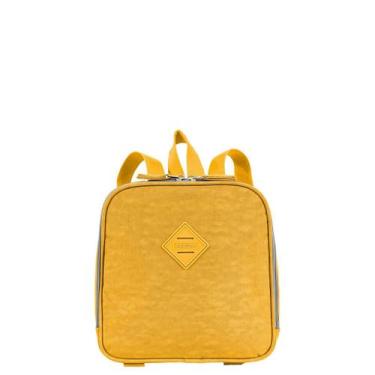 Imagem de Lancheira Grande Sestini Lunch Crinkle - Amarelo, Amarelo