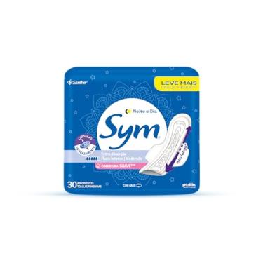 Imagem de Sym Absorvente Noite&Dia Cobertura Suave Com Abas Promocional 30 Unidades
