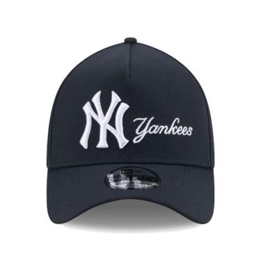 Imagem de Boné New Era 3930AF MLB NY Yankees Double Logo Navy-Masculino