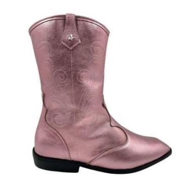 Imagem de Bota Molekinha Infantil Country Metalizada Menina-Feminino
