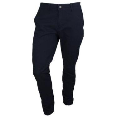 Imagem de Calça Sarja Masculina Ogochi Skinny Preta - 8129-Masculino