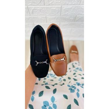 Imagem de Mocassim feminino 33 ao 43 tamanhos especiais cor:nudetamanho:38 - DLU