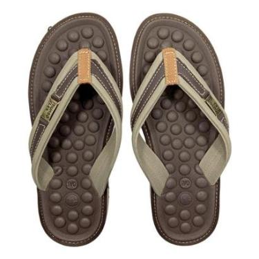 Imagem de Chinelo Masculino Mundo Flex Robust Ortopédico Para Esporão 328 329 336 331-Masculino