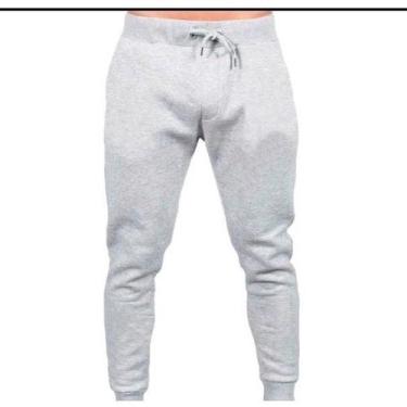 Imagem de Calça Moletom Masculina Casual - NoBrand, Cinza, G