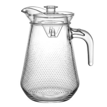 Imagem de Jarra de Vidro Suco Água e Chá Com Tampa Bolinhas - Wincy