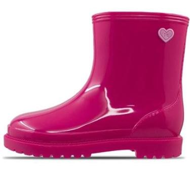 Imagem de Bota Chuva Infantil Unissex Galocha Impermeável-Unissex