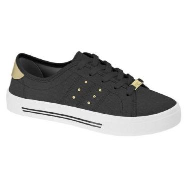 Imagem de Tênis Moleca Casual Confort Feminino Adulto - Ref 5667.342, Preto, 35