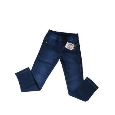 Imagem de Calça Jeans Infantil Feminina Lycra - Pekas Kids,  4