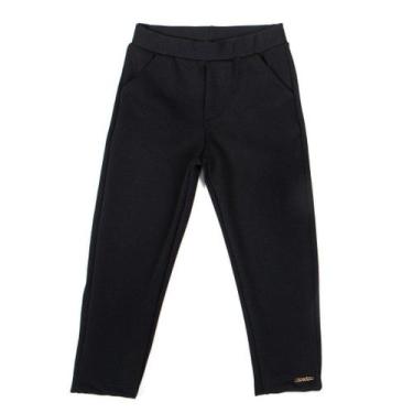Imagem de Calça Legging Infantil Feminina Have Fun 25254, Preto, 8