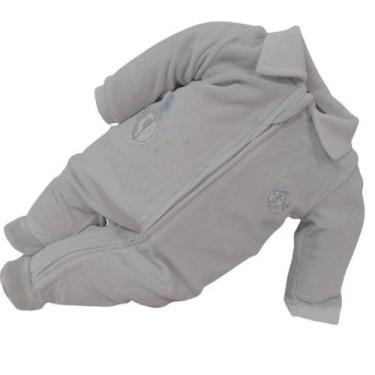 Imagem de Macacão Longo Plush Bordado Bebê Menino Letut Paraiso 12737 - Letut / 