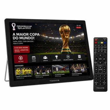 Imagem de Tv smart Vídeo Portátil Inteligente 19 Tomate MTM1911 TV Digital ISDBT